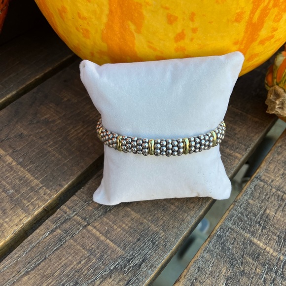 Lagos sterling & 18kt bracelet - Picture 5 of 8